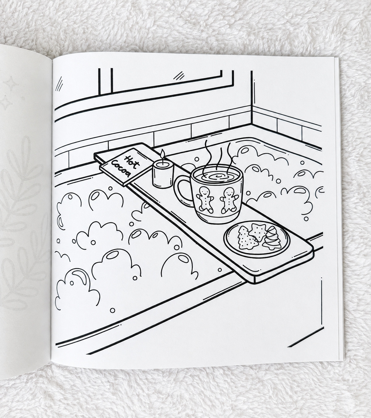 Navidad & Cocoa Cozy Christmas Coloring Book- Special Edition