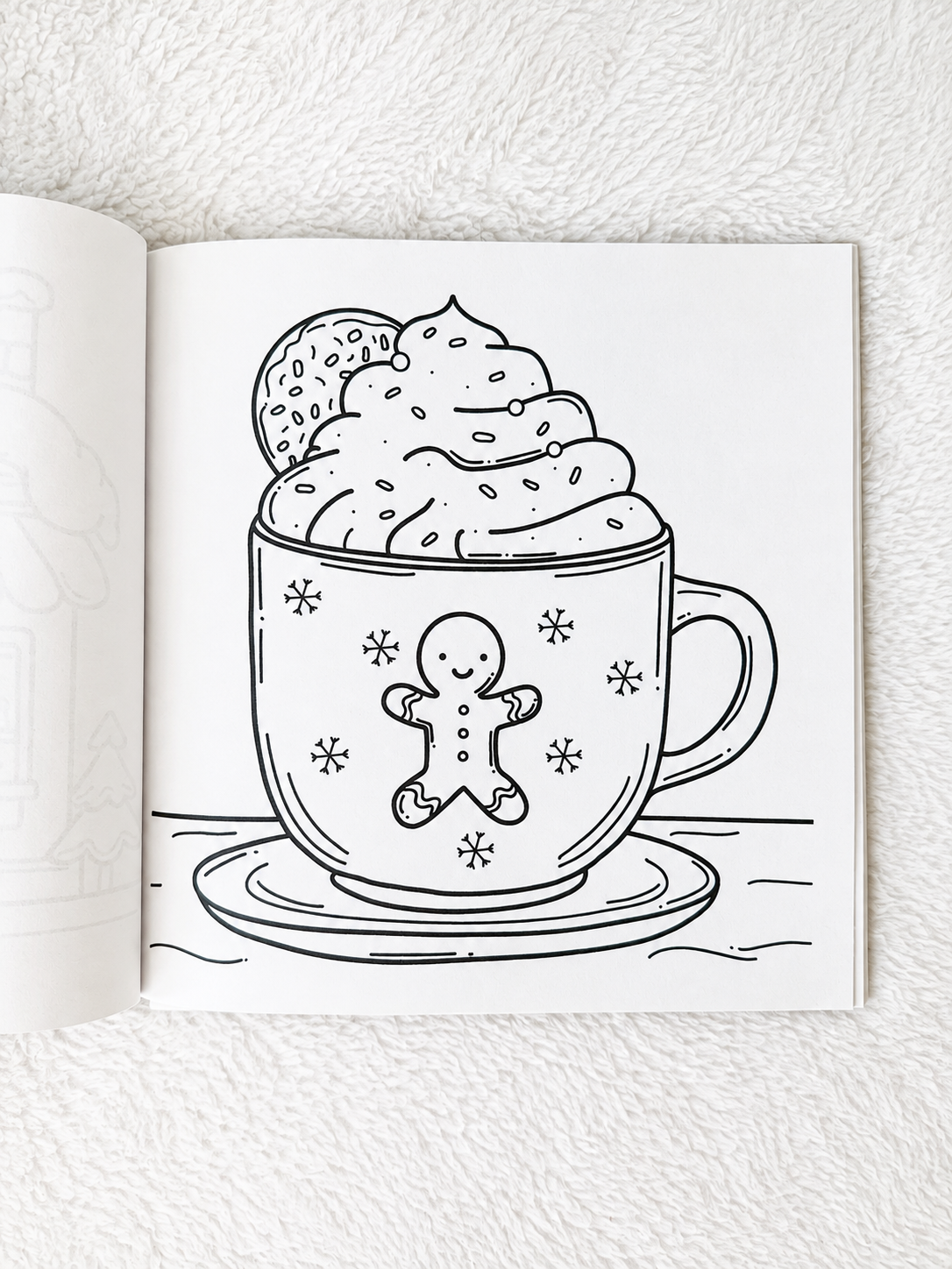 Navidad & Cocoa Cozy Christmas Coloring Book- Special Edition